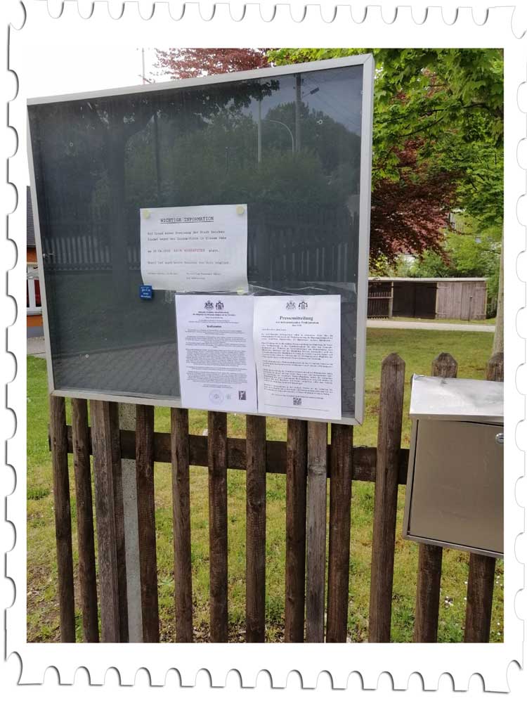 Proklamation der Gemeinde Neudörfel b. Ortmannsdorf