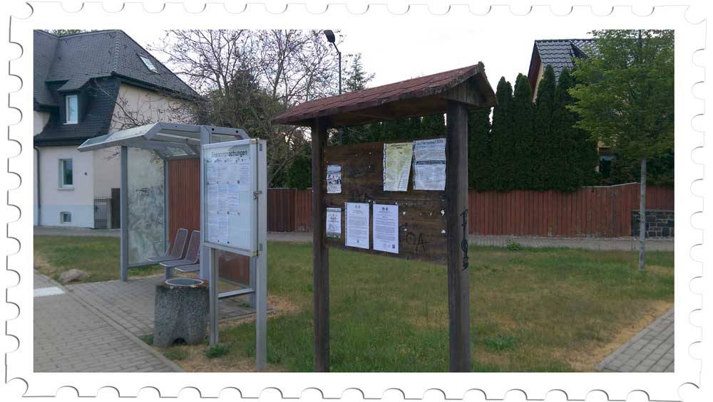 Proklamation der Gemeinde Neudörfel b. Ortmannsdorf